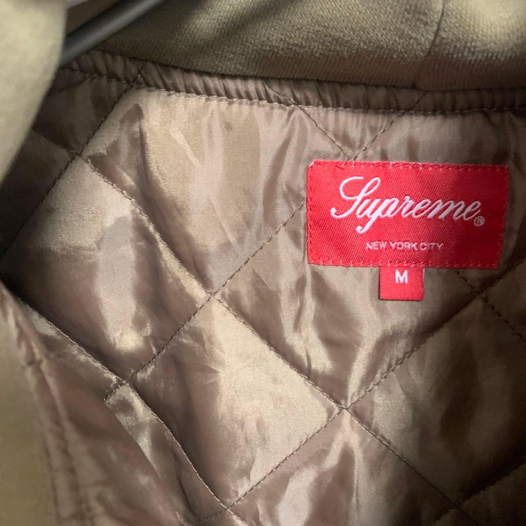 supreme　Fleece Hooded Denim Shirt シュプリーム