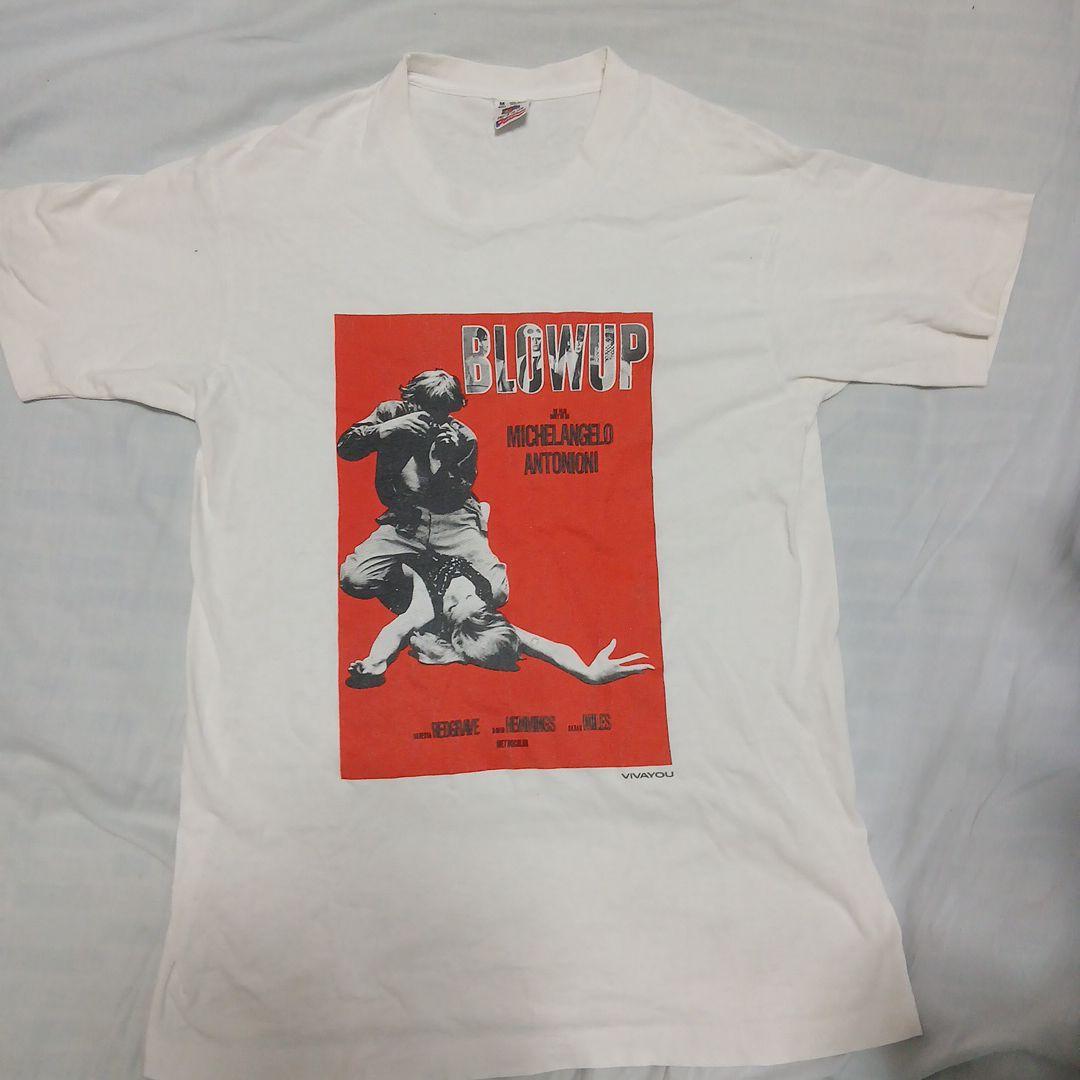 90s　ミケランジェロアントニオーニ　欲望　tシャツ