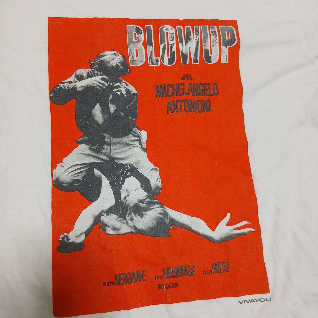 90s　ミケランジェロアントニオーニ　欲望　tシャツ