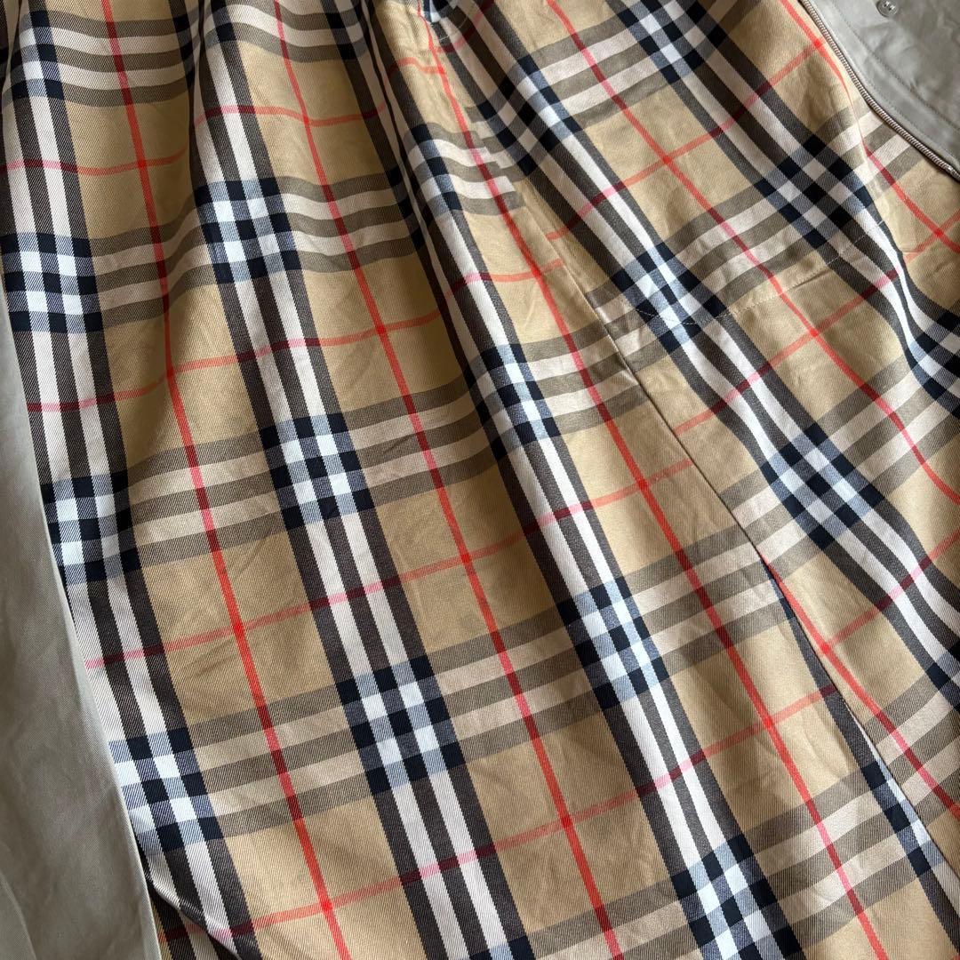 バーバリー トレンチコート ノバチェック ライナー L〜XL 白タグ レディース