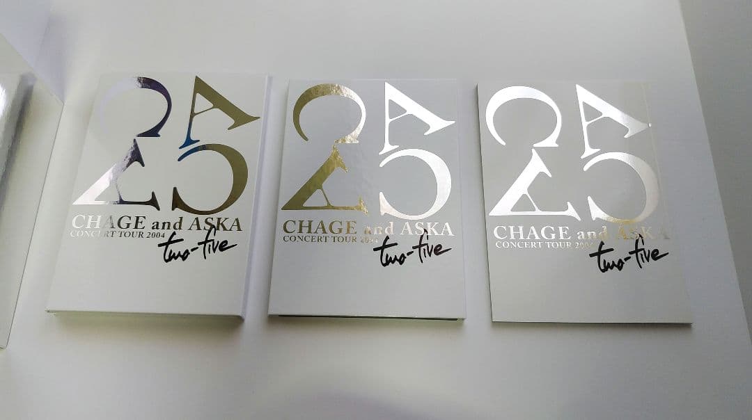 FC限定品】CHAGE&ASKA two-five ツアー DVD 3枚組　美品