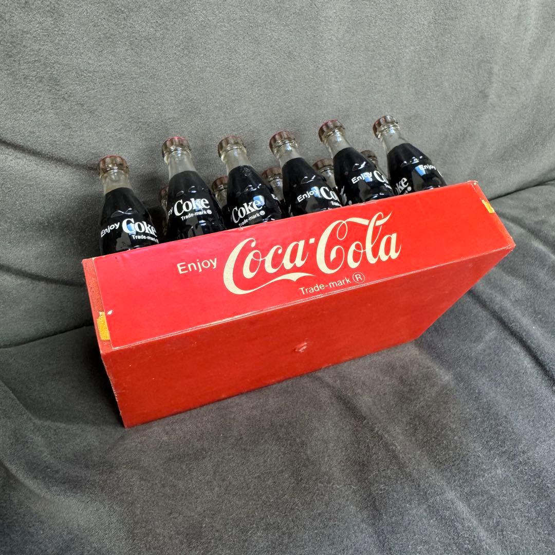 Coca-Cola クラシックガラスボトル 24本セット　ミニチュア