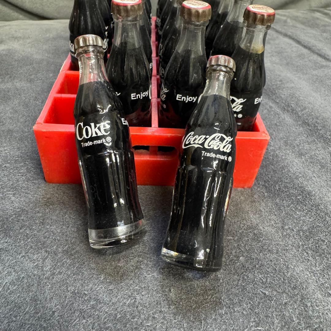 Coca-Cola クラシックガラスボトル 24本セット　ミニチュア