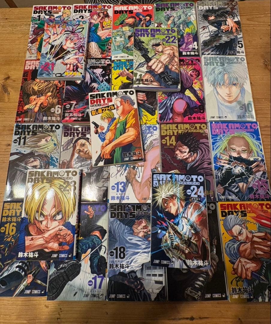 SAKAMOTO DAYS 1-24巻セット＋ファンブック