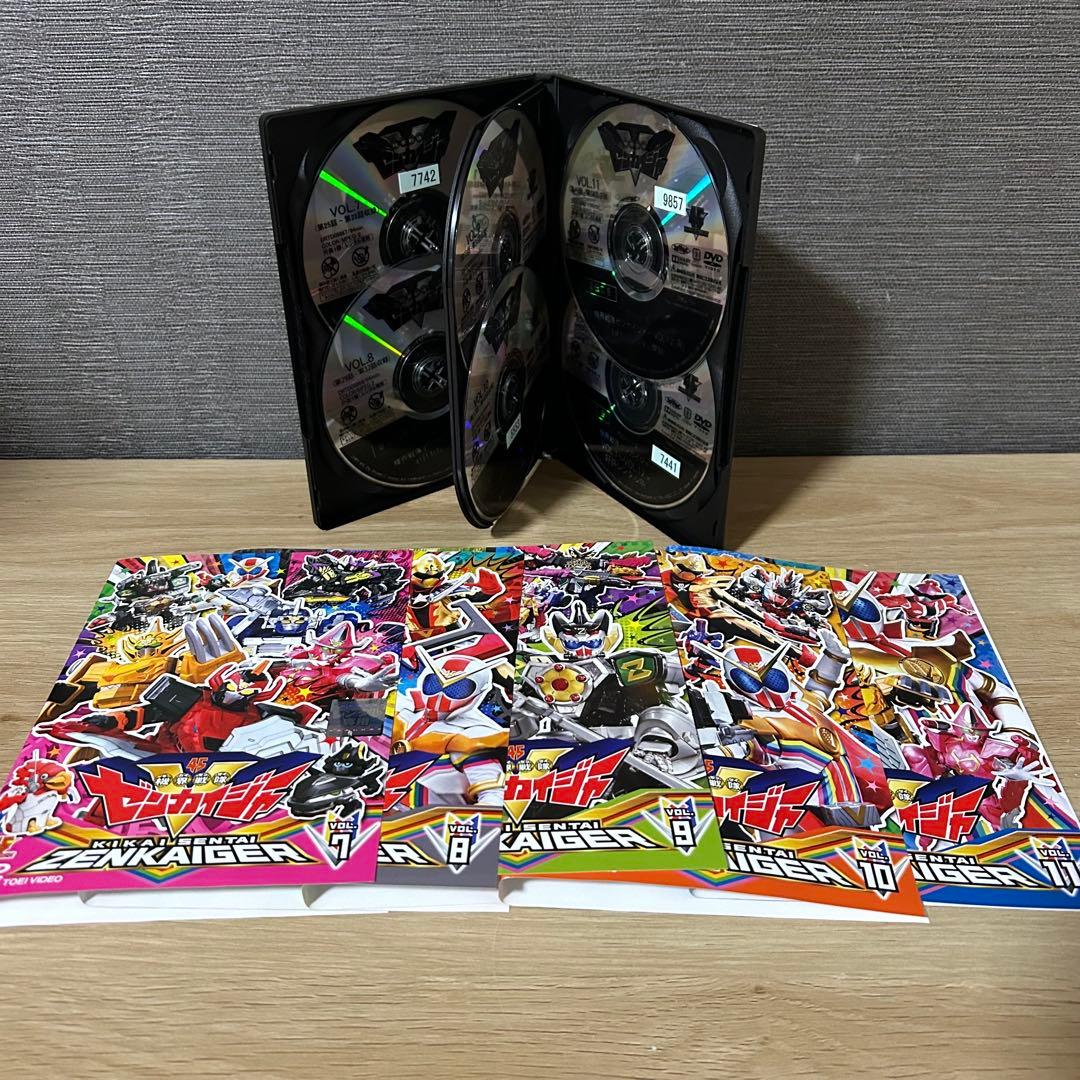 【新品ケース】機界戦隊ゼンカイジャー　DVD 全12巻セット　スーパー戦隊　特撮
