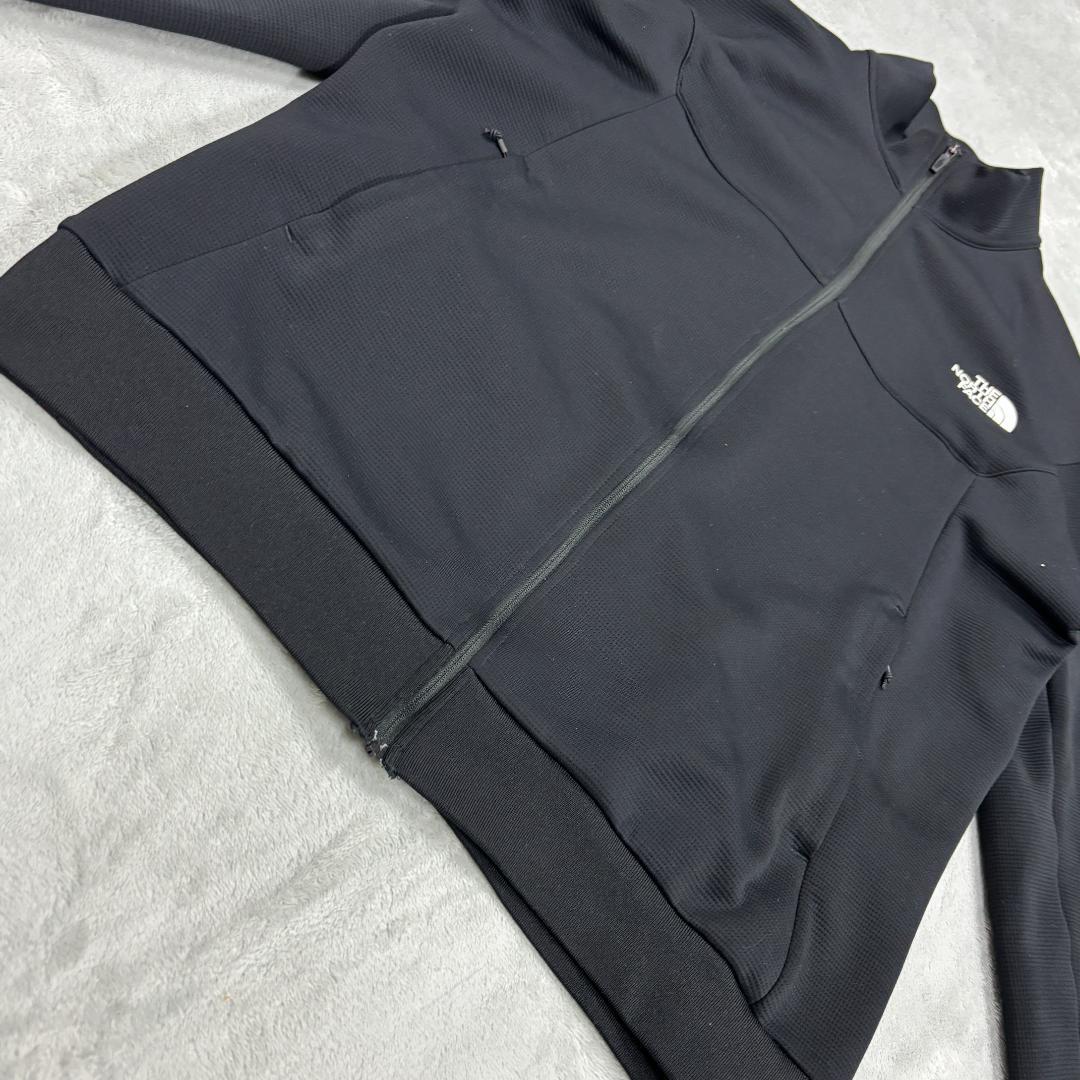 美品 ノースフェイス NT62381ドライドットアンビションジャケット L 黒