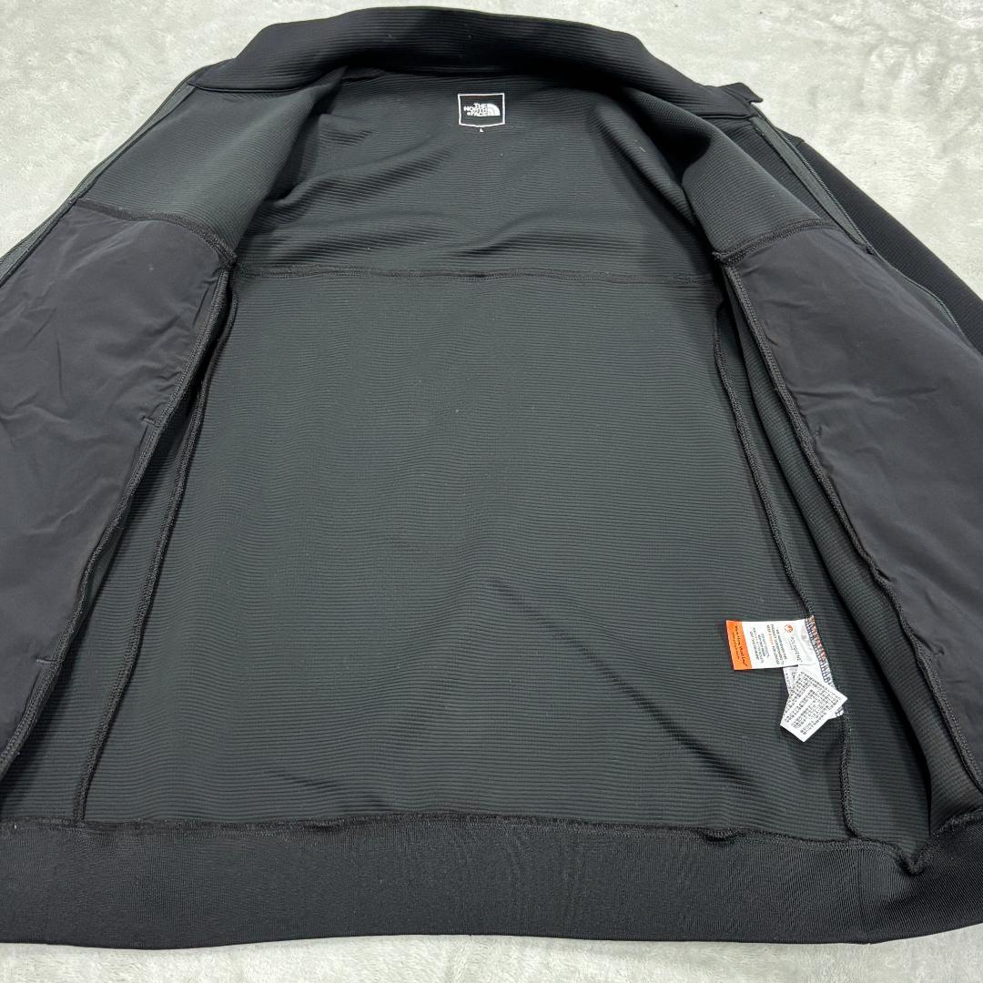 美品 ノースフェイス NT62381ドライドットアンビションジャケット L 黒
