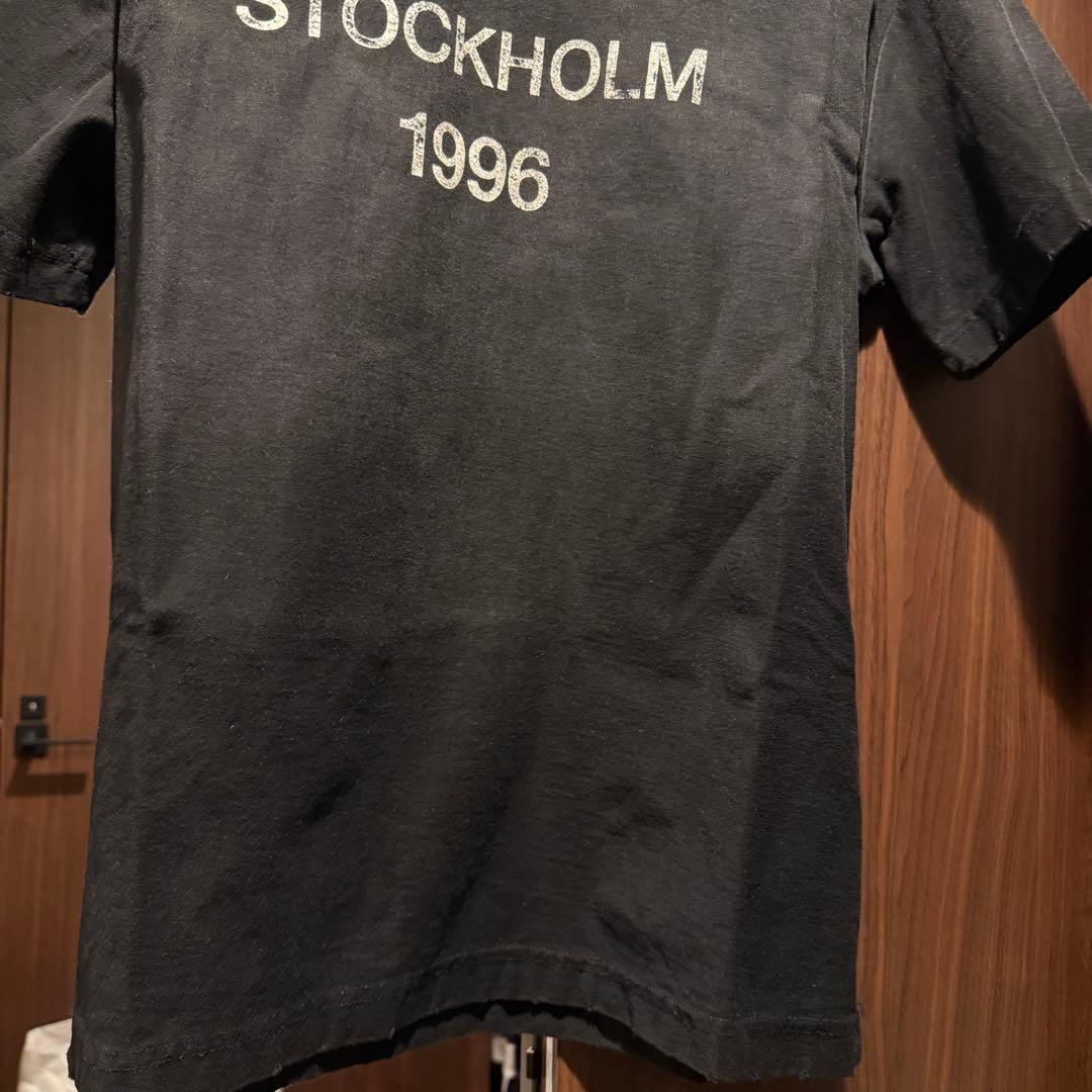 Acne Studios ブラック 半袖 Tシャツ