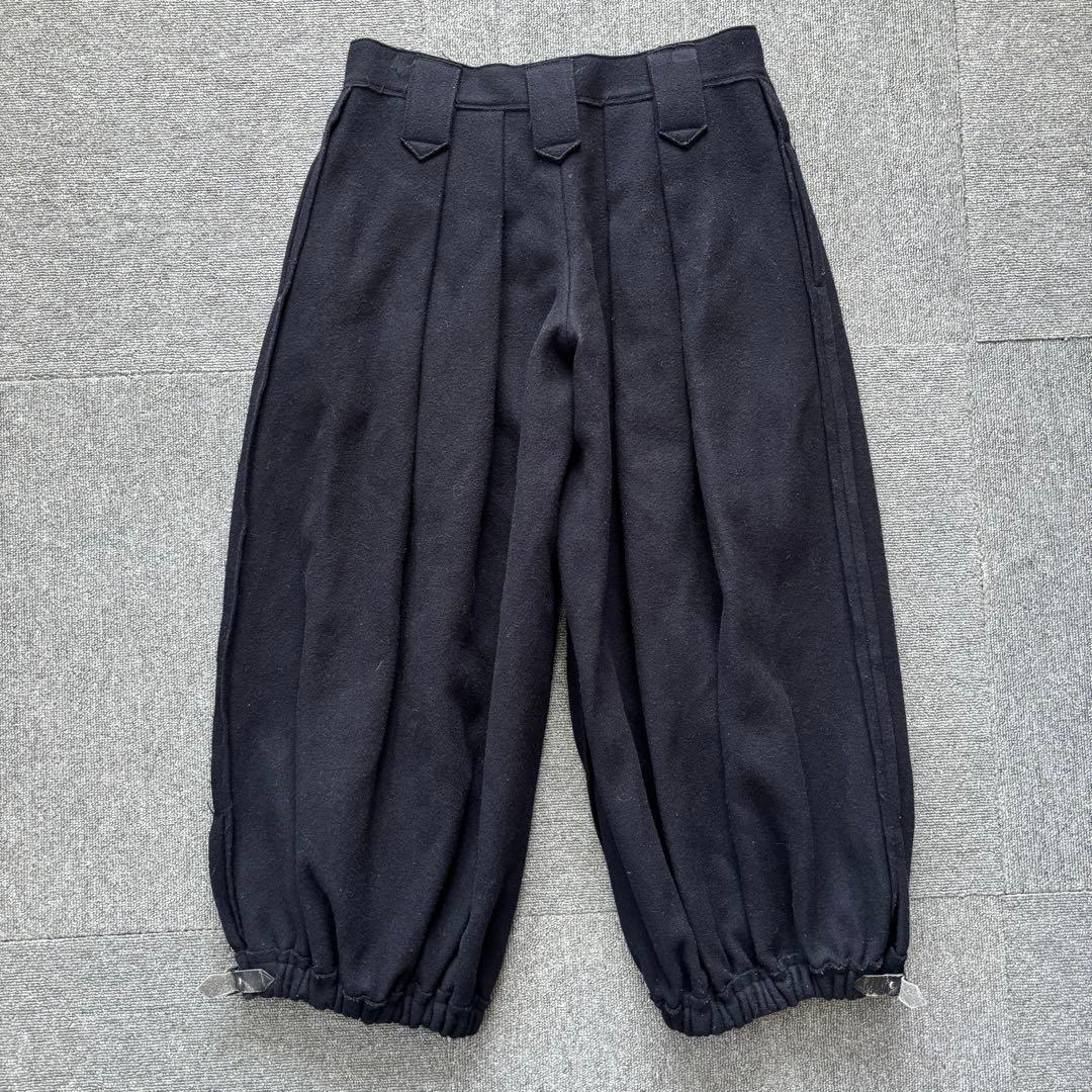 vetement 水野直昭 タックドバルーンパンツ