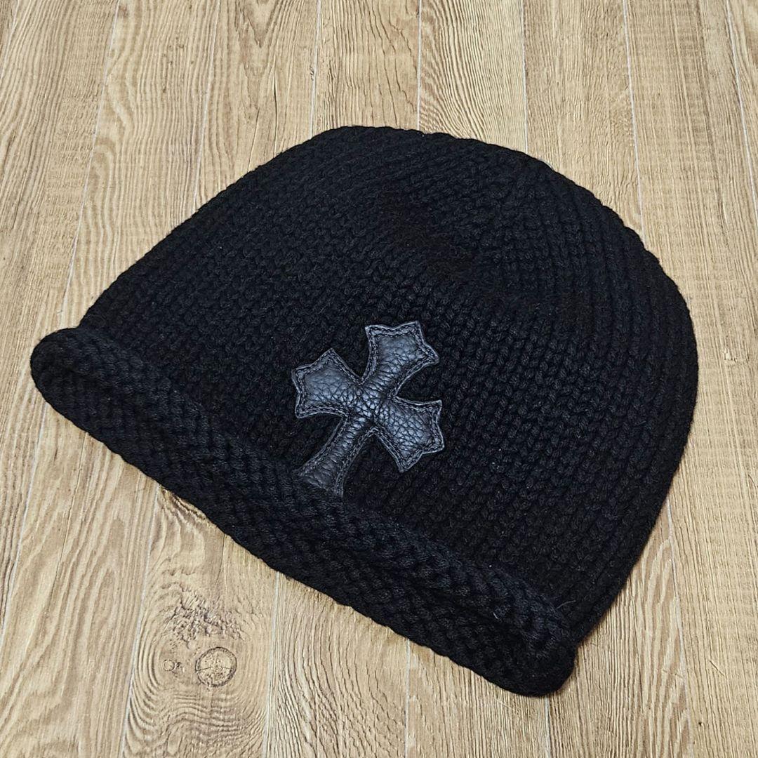 【未使用品】CHROME HEARTS BEANIE CASH カシミヤビーニー