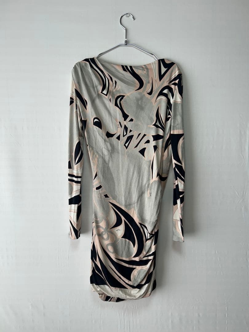 EMILIO PUCCI エミリオプッチ カシュクールワンピース 38