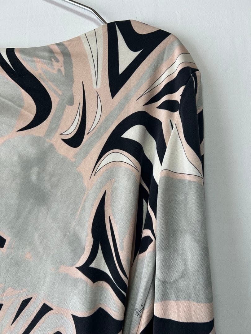 EMILIO PUCCI エミリオプッチ カシュクールワンピース 38