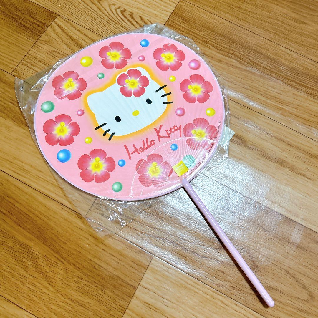 ハローキティ　和柄　うちわ3枚セット　ジャパニーズ　JAPAN 激レア　バンブー