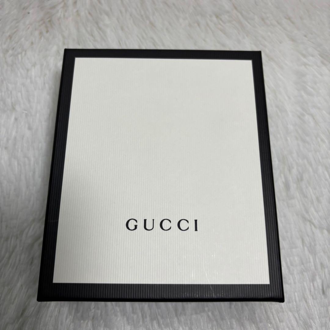 ✨箱付き✨ グッチ マーモント キルティング 三つ折り財布 GG ブラック