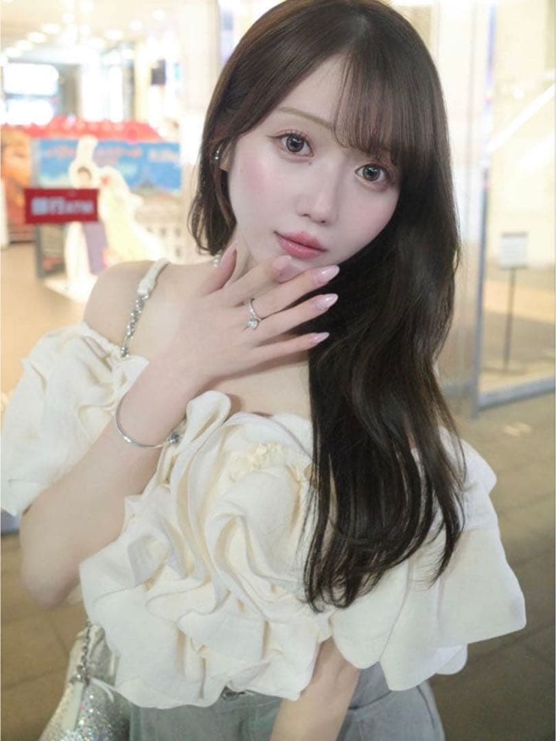 【新品未使用】SNIDEL♡カーブデニムワイドパンツ グレー 0サイズ