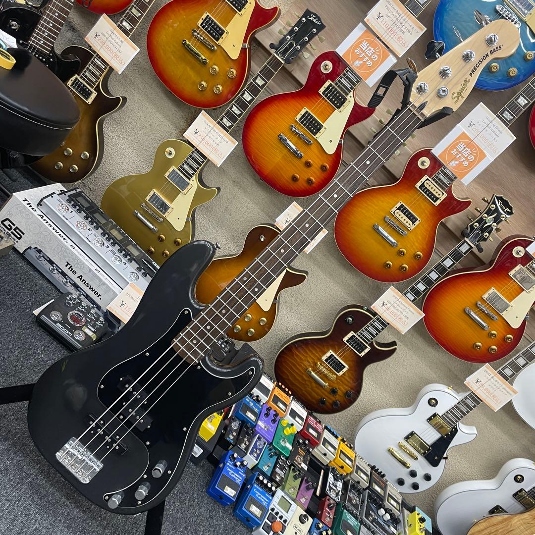 【ストラップ、ケース付属11520】Squier by Fender PJベース