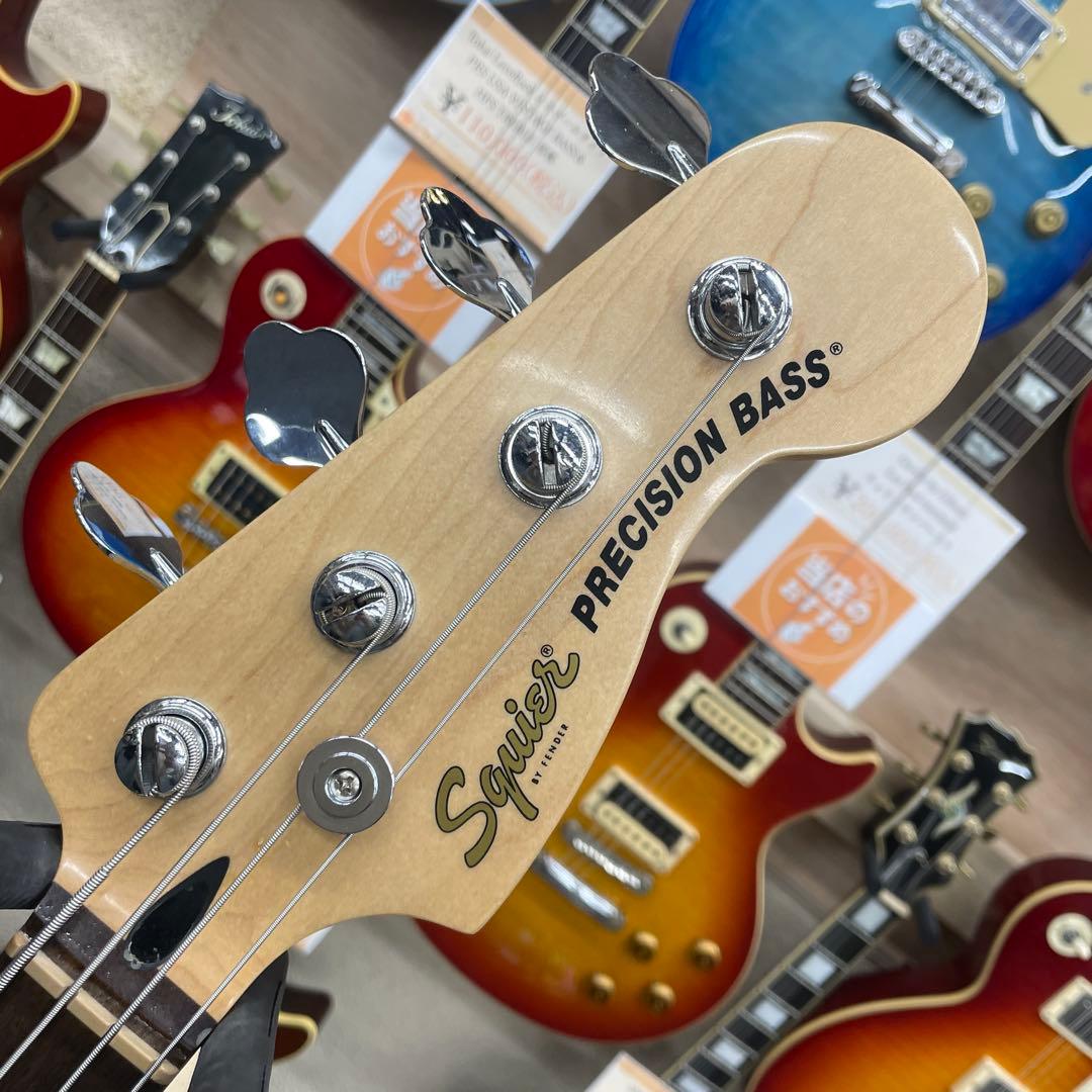 【ストラップ、ケース付属11520】Squier by Fender PJベース