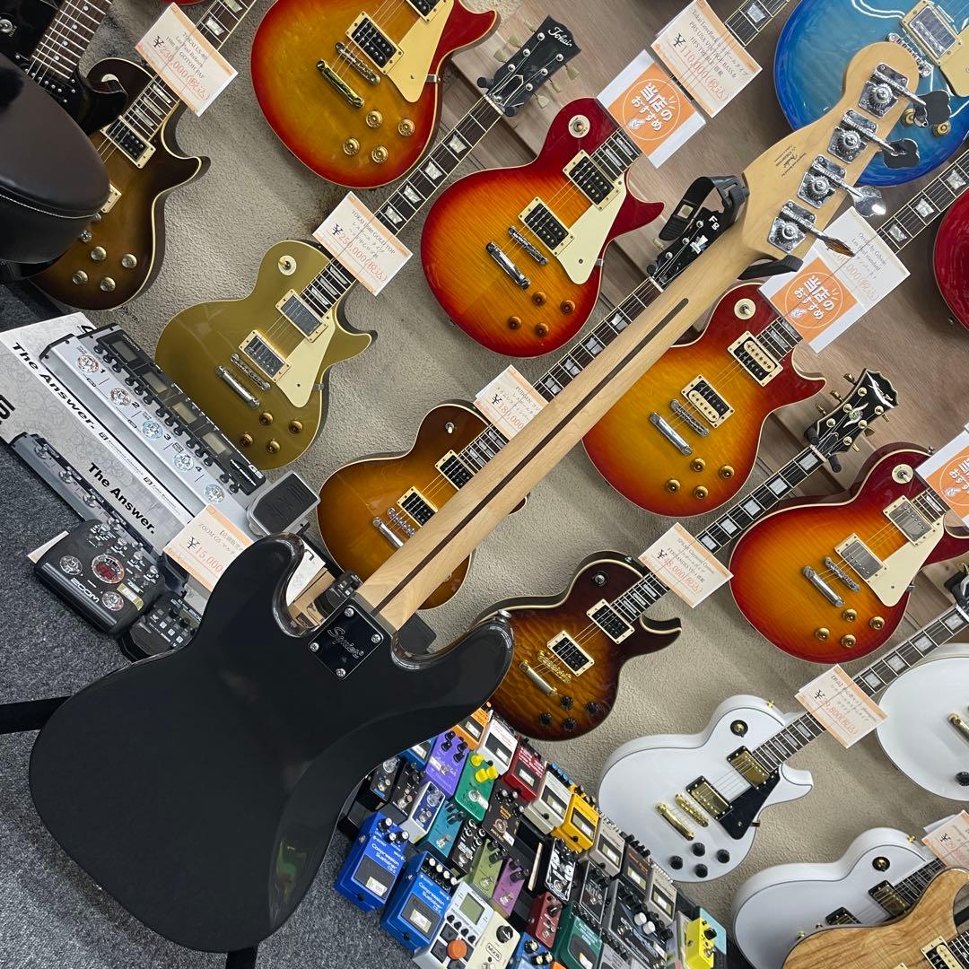 【ストラップ、ケース付属11520】Squier by Fender PJベース