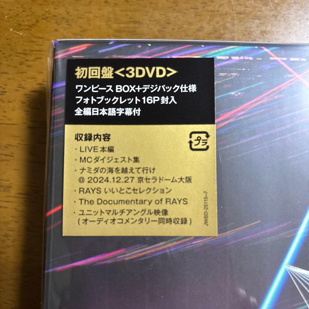 Man ６月２５日発売　初回盤　DVD RAYS