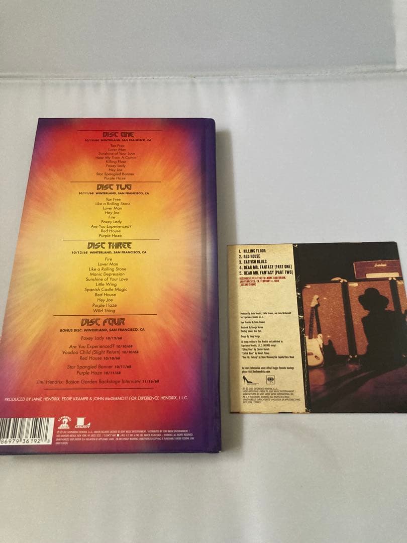 Jimi Hendrix / WINTERLAND ボーナスディスク付き