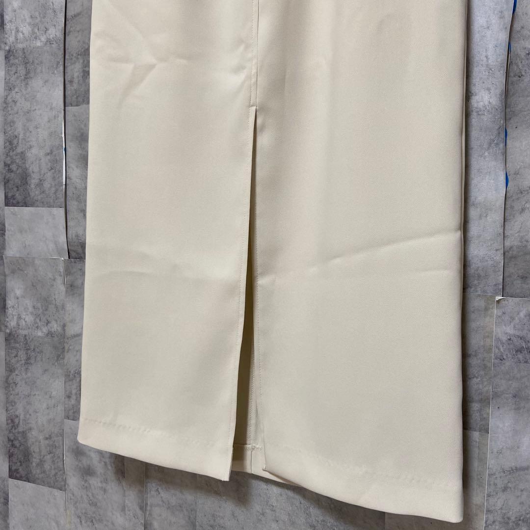 【CAPRICIEUX LE'MAGE】マキシIラインスカート 新品 エクリュ