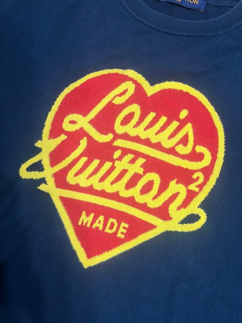 LOUIS VUITTON NIGO ルイヴィトンメンズニットTシャツ