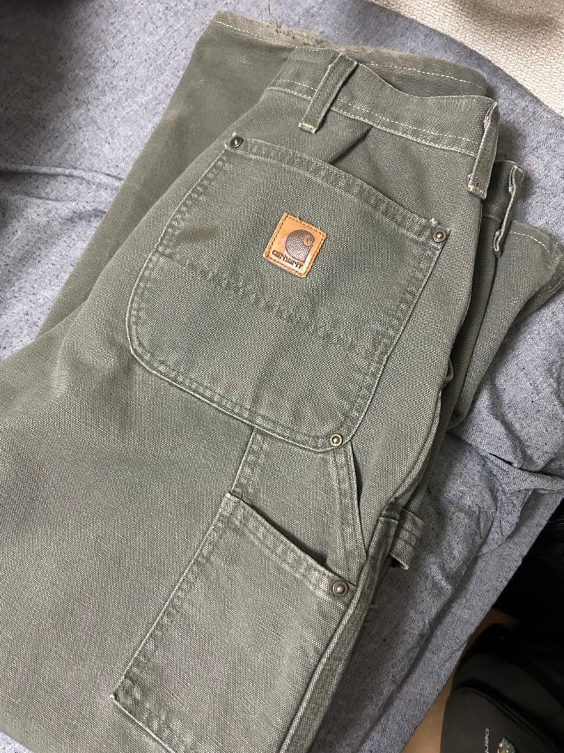 tantan 購入Sunnysideup Carhartt リメイクパンツ です
