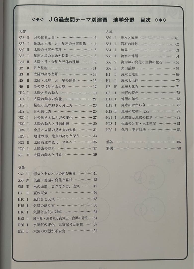早稲田アカデミー NNJG 女子学院 理科 テーマ別過去問４冊