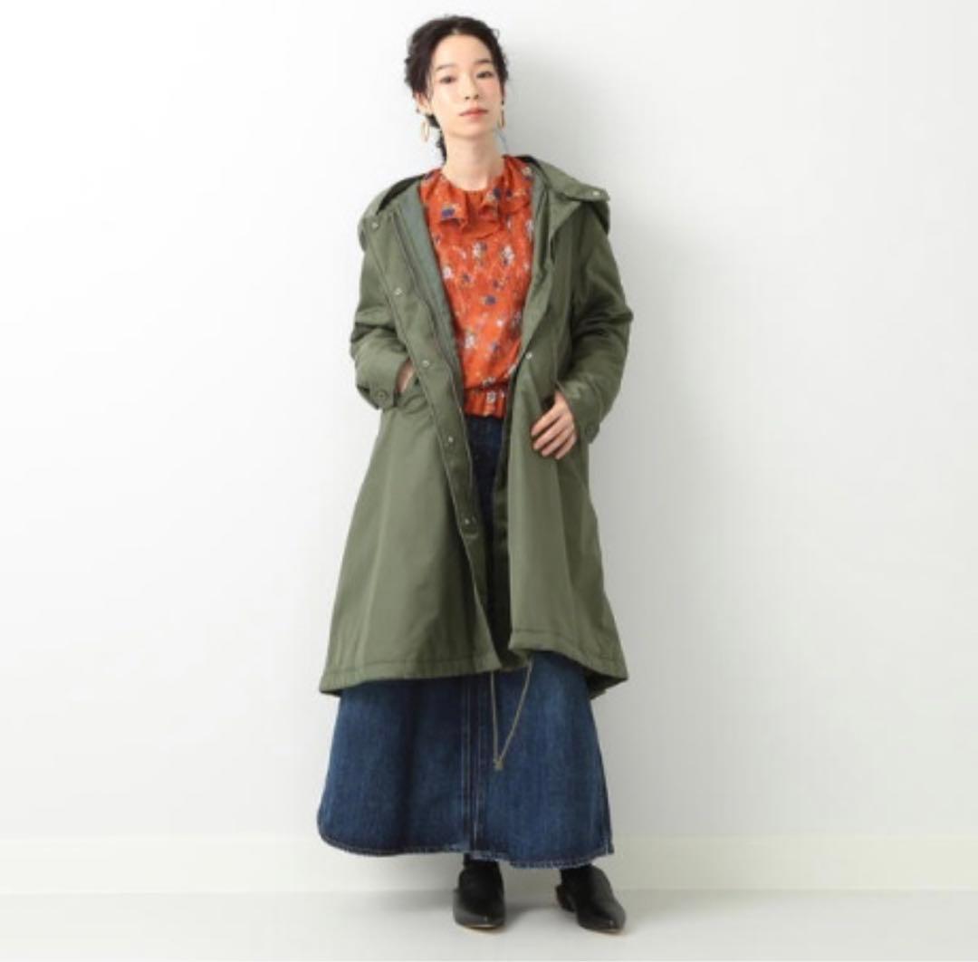 【値下げ】Ray BEAMS バックタック モッズコート 中綿アウター
