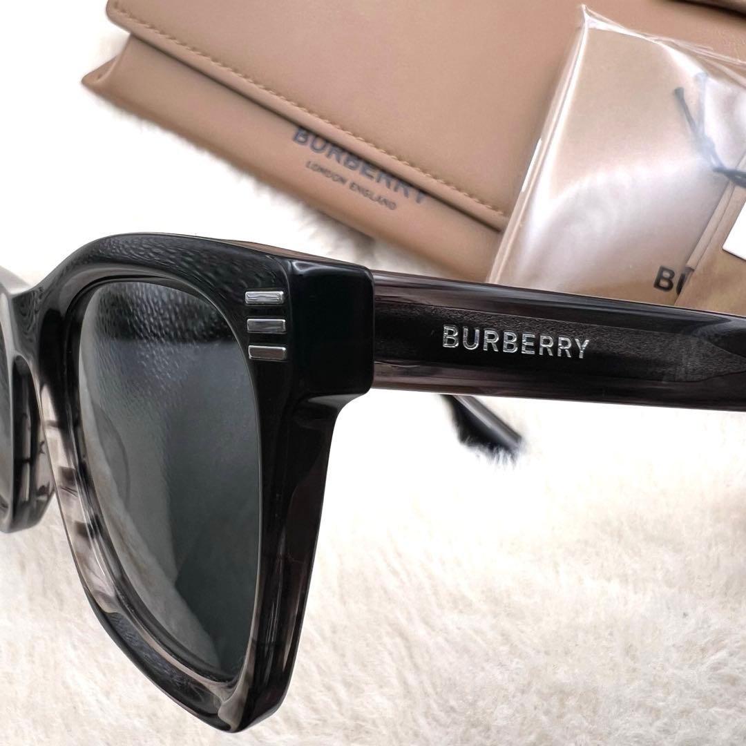 極美品✨BURBERRY B4348F サングラス 黒 男女兼用