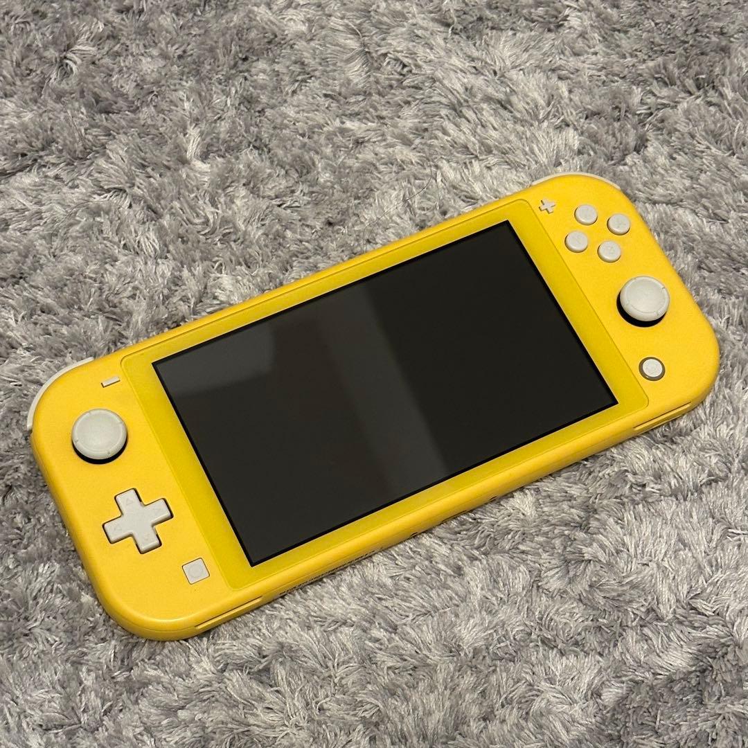 【動作確認済み】NintendoSwitchLite イエロー 本体充電器付き