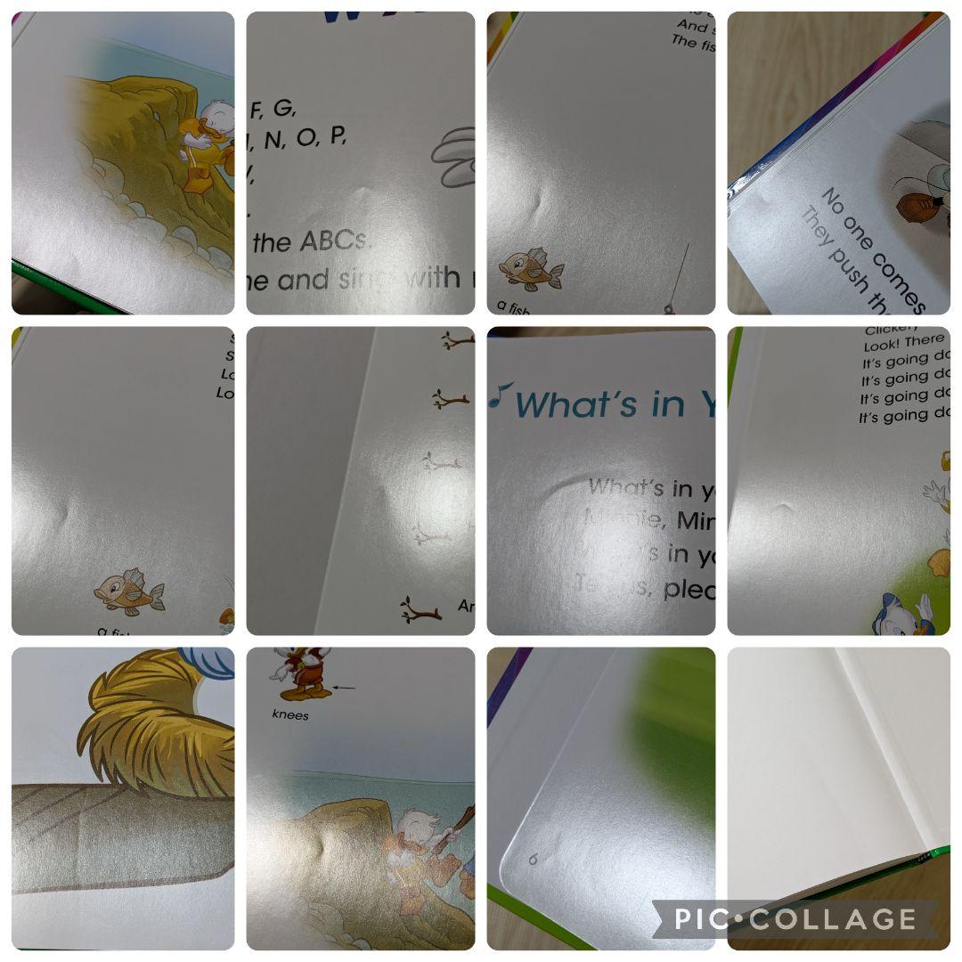 107‐⑰DWE ディズニー英語システム シングアロングBook1〜4巻