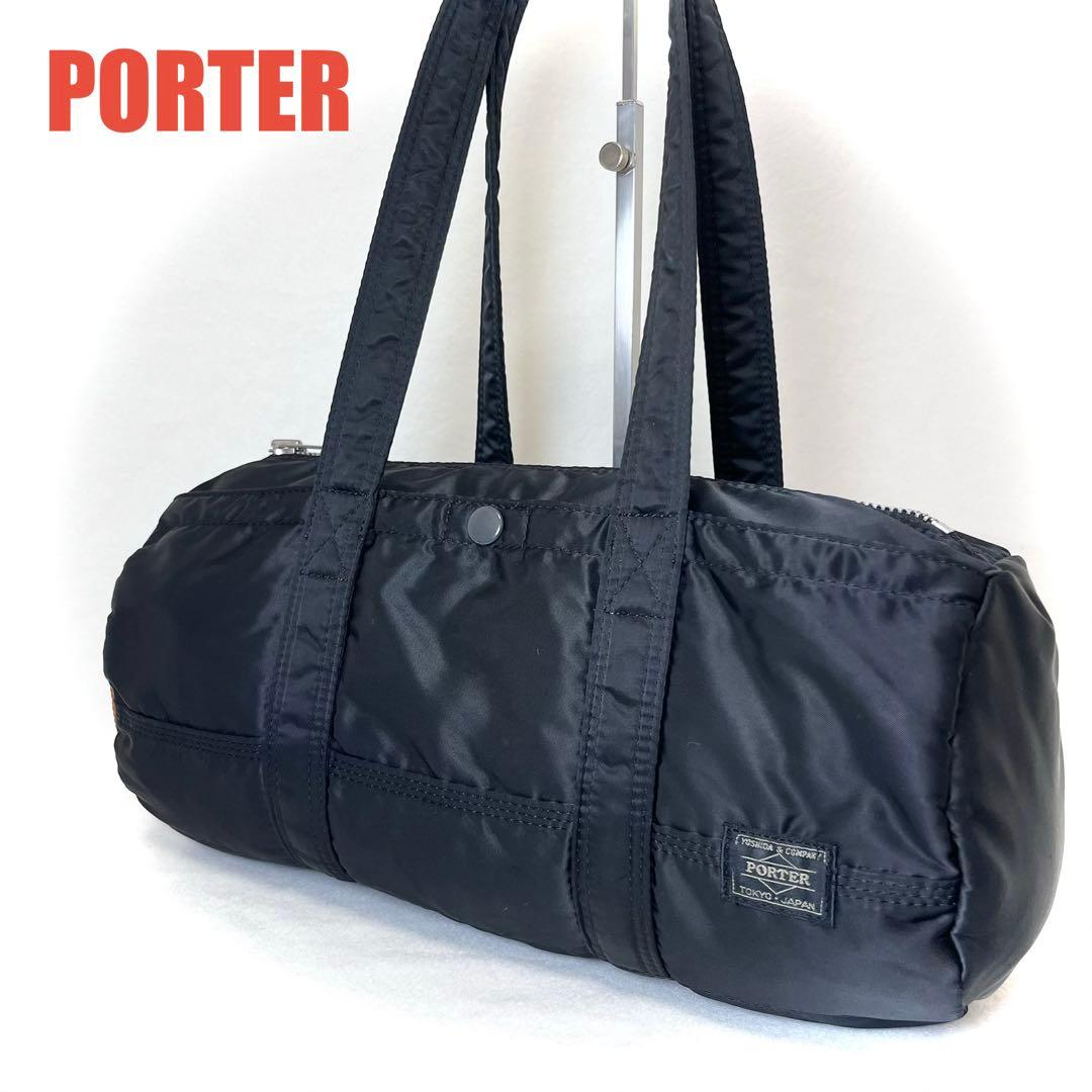 ☆美品☆ 廃盤品 PORTER タンカー ミニボストンバッグ ブラック