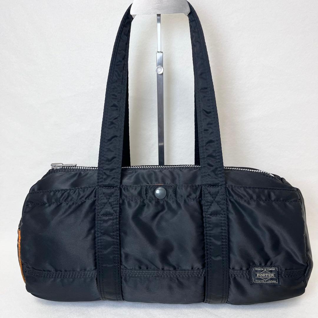 ☆美品☆ 廃盤品 PORTER タンカー ミニボストンバッグ ブラック