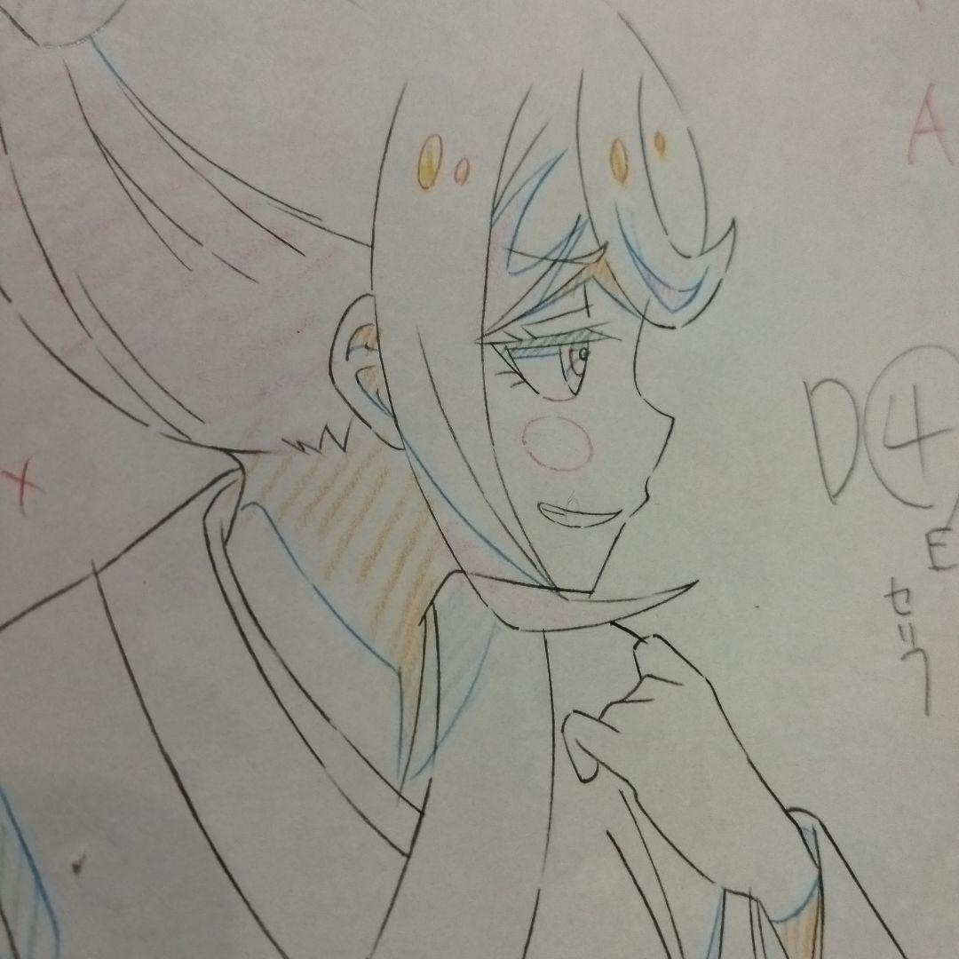 ダンガンロンパ　直筆原画　西園寺　ダンガンロンパ3
