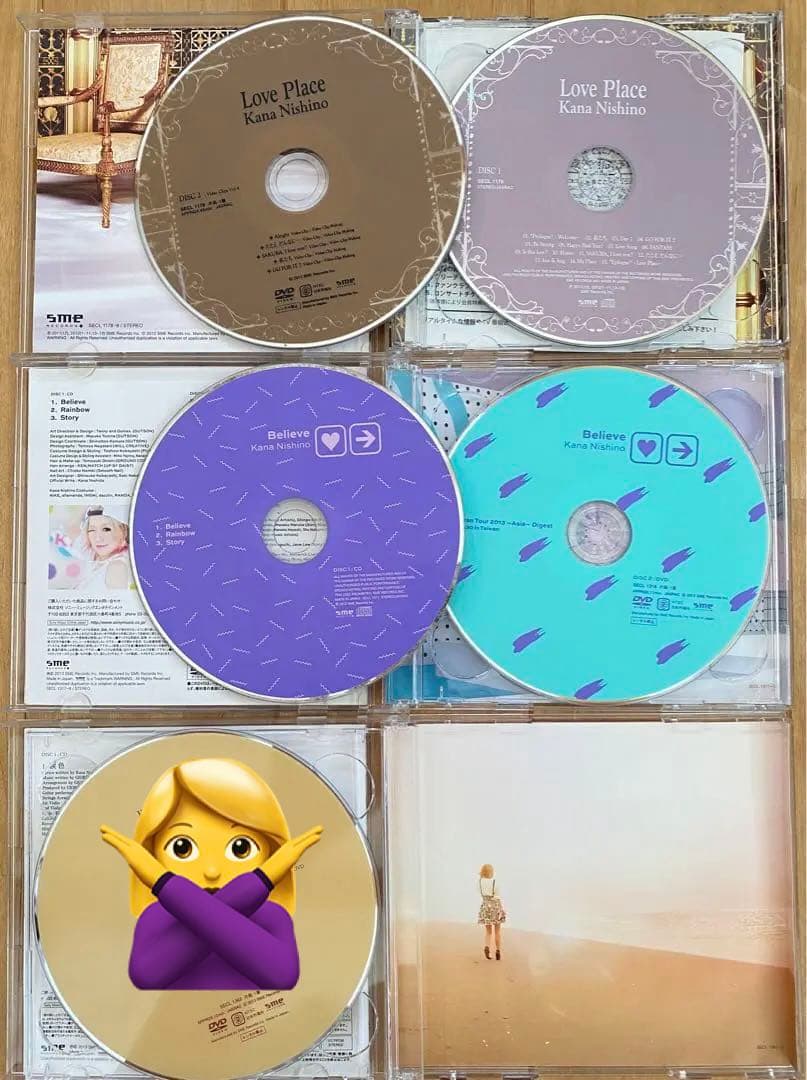西野カナ　Blu-ray & DVD & CD まとめ売り