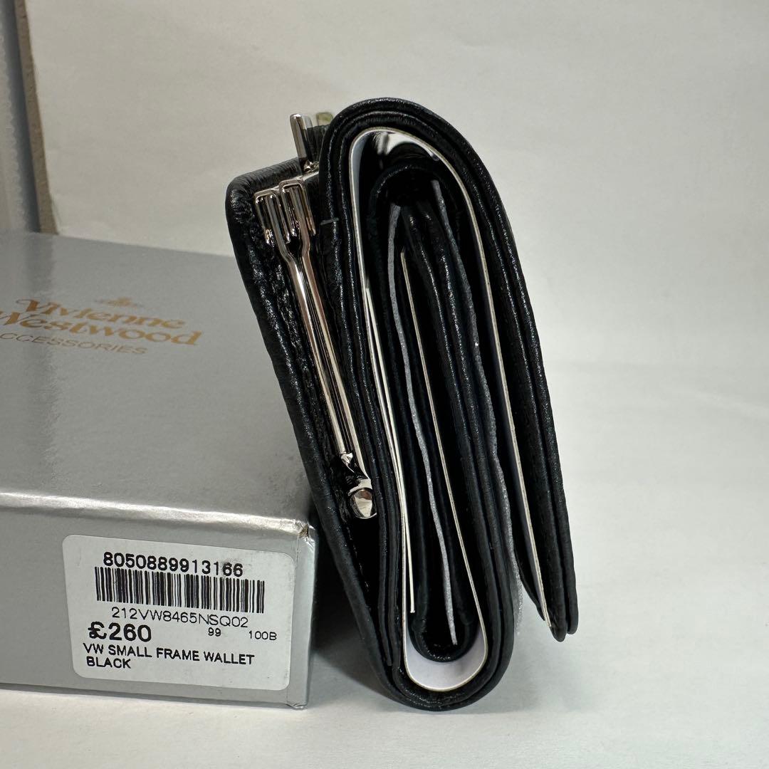 【希少！新品】Vivienne Westwood 三つ折り財布 ブラック 黒