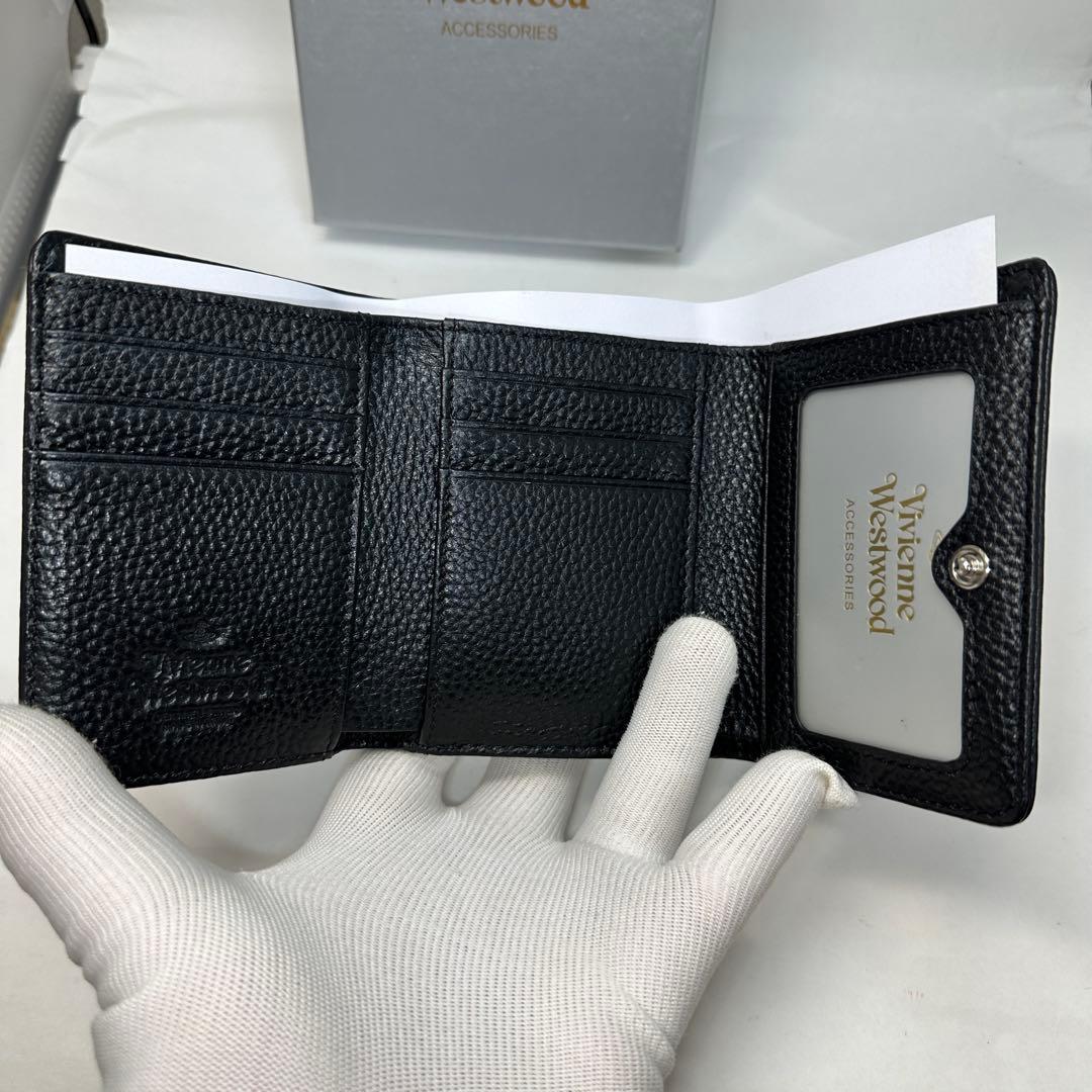 【希少！新品】Vivienne Westwood 三つ折り財布 ブラック 黒