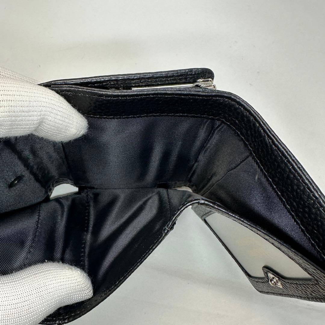 【希少！新品】Vivienne Westwood 三つ折り財布 ブラック 黒