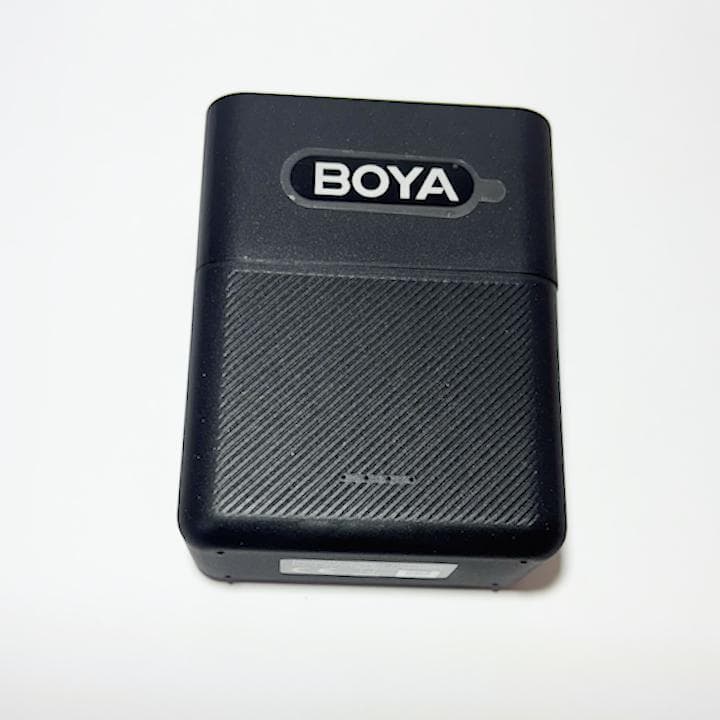 【新品未使用】BOYA ワイヤレスピンマイク 2本【24時間以内配送】