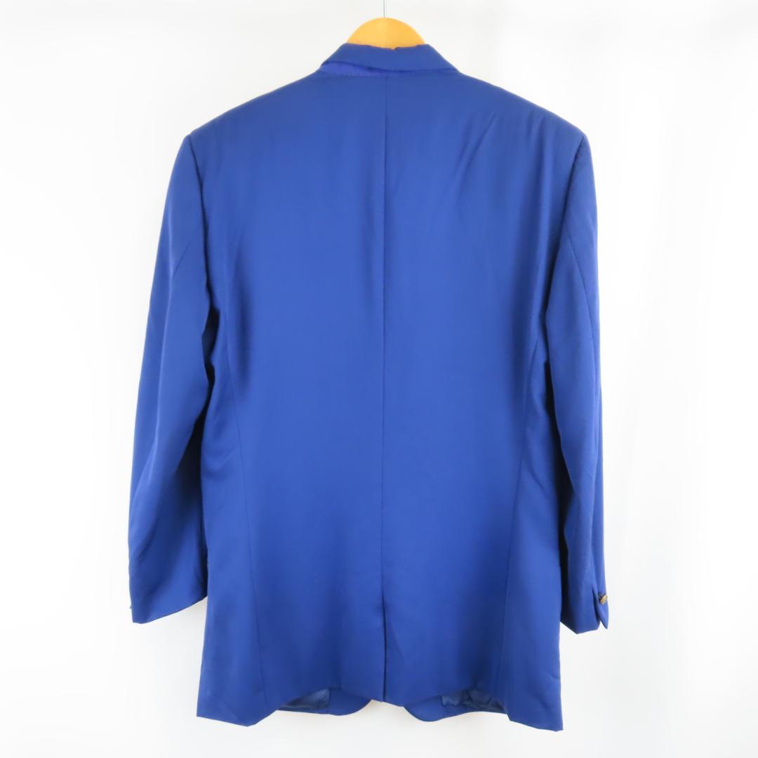 VINTAGE イタリア製 istante VERSACE ジャケット 48 青