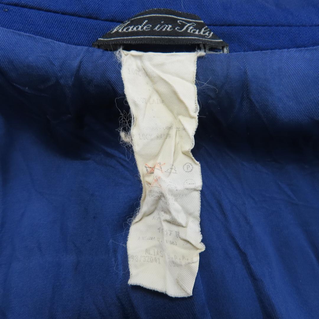 VINTAGE イタリア製 istante VERSACE ジャケット 48 青