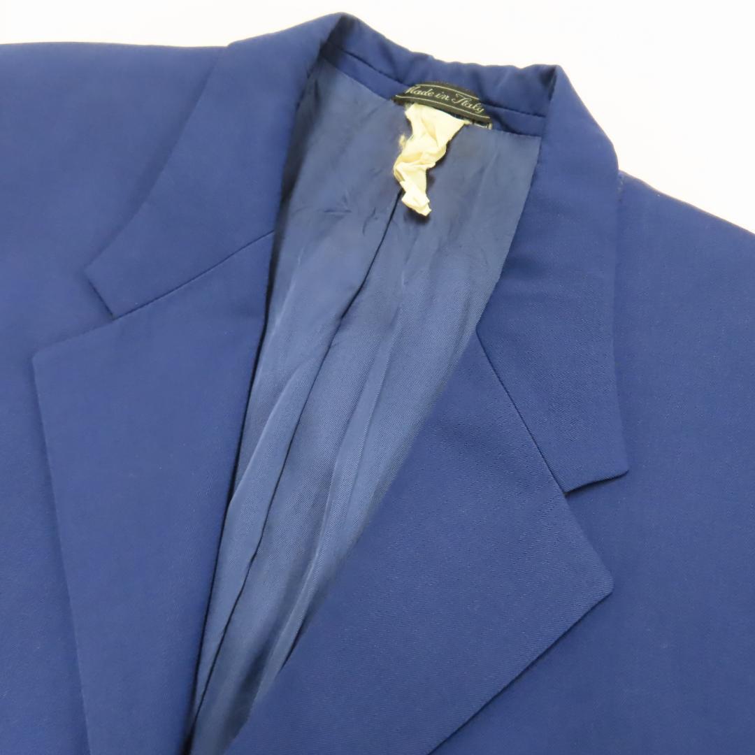 VINTAGE イタリア製 istante VERSACE ジャケット 48 青