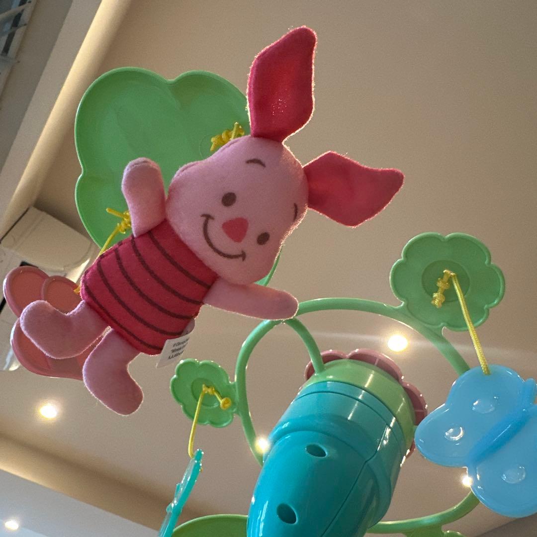 【極美品】くまのプーさん 6WAYジムにへんしんメリー