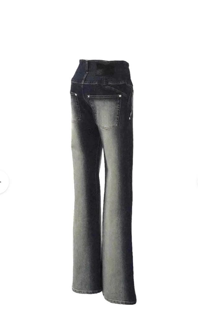 THEREDTHREAD S V-shape denim 1 ブルー　Blue