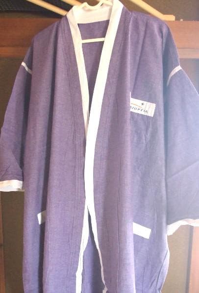 『寝台特急カシオペア　ルームウェアとシャワーセット　訳ありです』　USED品