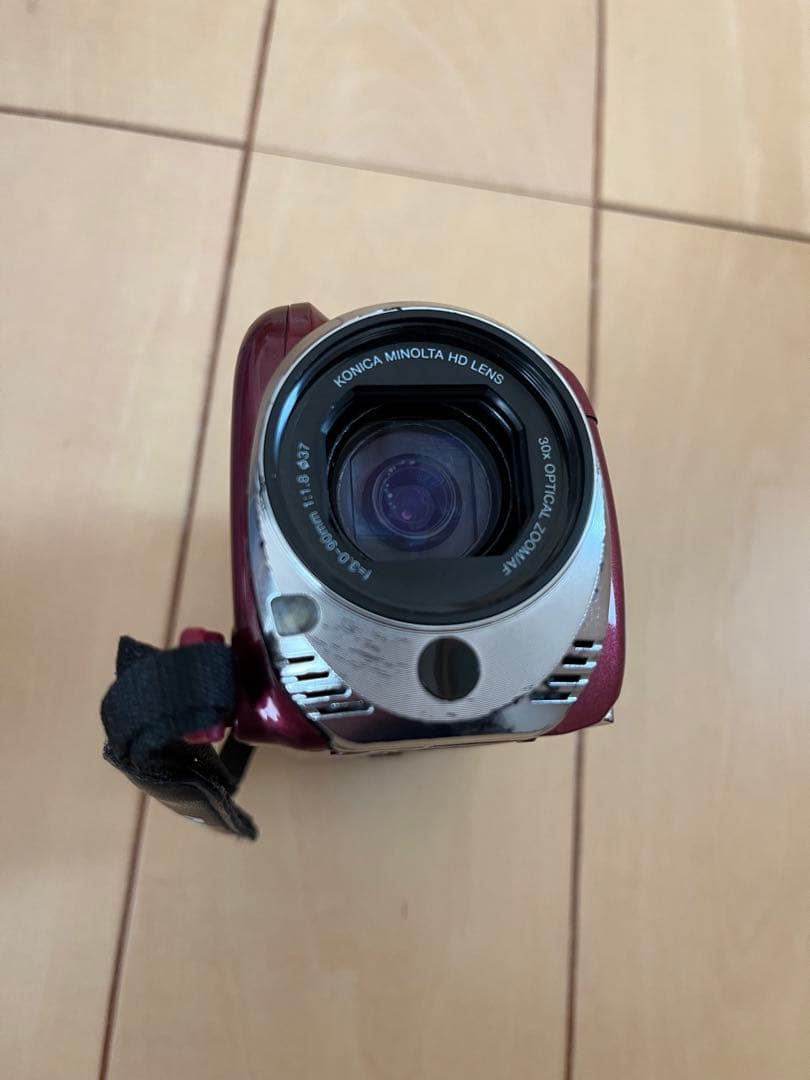 JVC Everio GZ-HD620 ビデオカメラ 赤 1080p 高画質録画