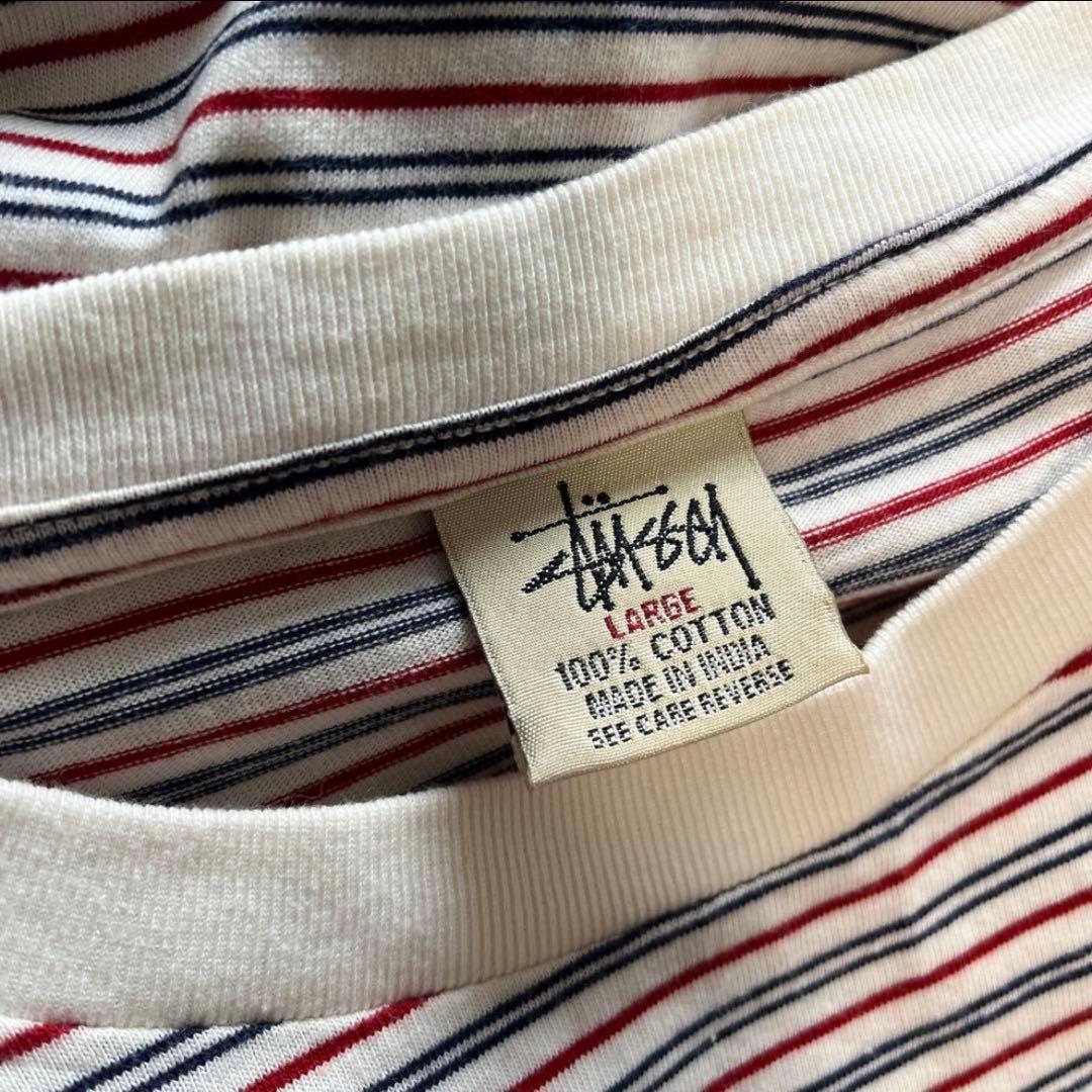 stussy 90's 白タグ ロンT