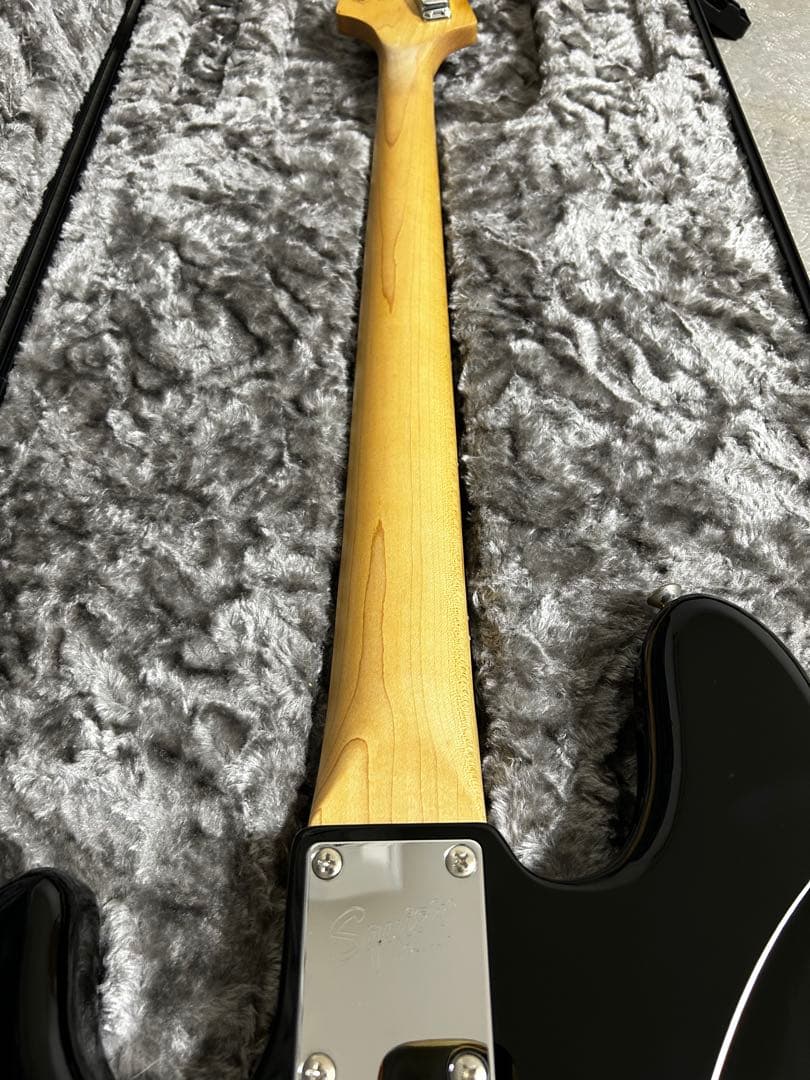 【早い者勝ち値下げ】Squier By Fender 極上品　指板ブラック化