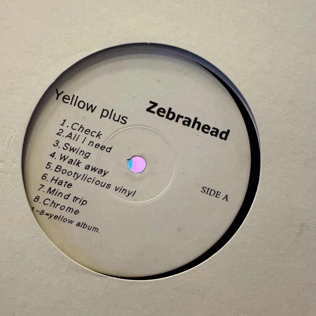 Zebrahead Yellow Plus 限定プロモ盤 レコード